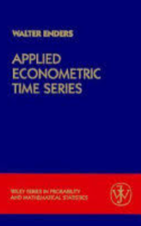 Image of Applied econometric time series
