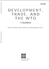 Image of Development, trade, and the WTO : a handbook