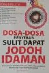 Image of Dosa-dosa Penyebab Sulit Dapat Jodoh Idaman