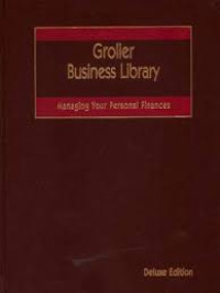 Image of Managing Your Personal Finances : Grolier Business Library