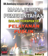 Image of Manajemen Pemerintahan dalam Perspektif Pelayanan Publik