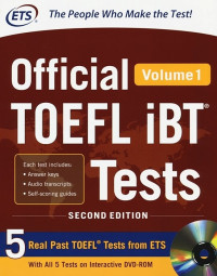 Image of Official TOEFL iBT test