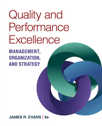 Image of Quality and Performance Excellence: Management, Organization, and Strategy