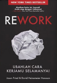 Image of Rework: Ubahlah Cara Kerjamu Selamanya!