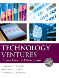 Image of Technology ventures: from idea to enterprise